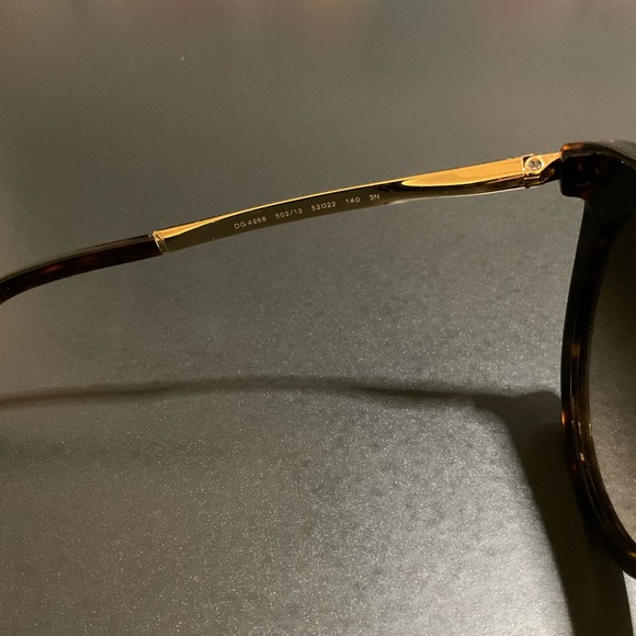 Dolce & Gabbana Turquoise Sunglasses - Picture 5 of 6